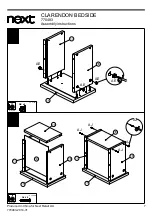 Предварительный просмотр 8 страницы Next CLARENDON 770483 Assembly Instructions Manual