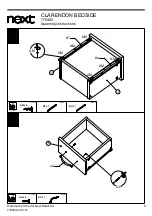 Предварительный просмотр 9 страницы Next CLARENDON 770483 Assembly Instructions Manual