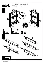 Предварительный просмотр 10 страницы Next CLARENDON 770483 Assembly Instructions Manual