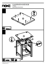 Предварительный просмотр 12 страницы Next CLARENDON 770483 Assembly Instructions Manual