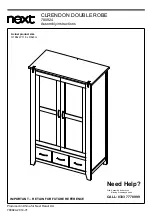 Next CLRENDON DOUBLE ROBE 780924 Assembly Instructions Manual preview
