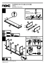 Preview for 5 page of Next CLRENDON DOUBLE ROBE 780924 Assembly Instructions Manual