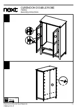 Preview for 12 page of Next CLRENDON DOUBLE ROBE 780924 Assembly Instructions Manual