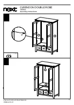 Preview for 15 page of Next CLRENDON DOUBLE ROBE 780924 Assembly Instructions Manual