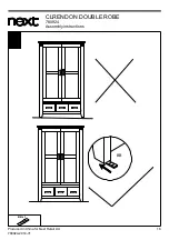 Preview for 17 page of Next CLRENDON DOUBLE ROBE 780924 Assembly Instructions Manual