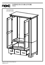 Preview for 19 page of Next CLRENDON DOUBLE ROBE 780924 Assembly Instructions Manual