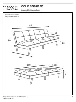 Preview for 8 page of Next Cole 460725 Assembly Instructions Manual