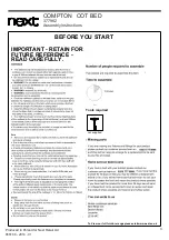 Предварительный просмотр 3 страницы Next COMPTON 377962 Assembly Instructions Manual