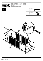 Предварительный просмотр 7 страницы Next COMPTON 377962 Assembly Instructions Manual