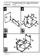 Preview for 18 page of Next Compton Blue Cabin Station Assembly Instructions Manual