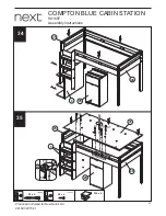 Preview for 23 page of Next Compton Blue Cabin Station Assembly Instructions Manual