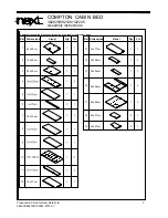 Предварительный просмотр 4 страницы Next COMPTON CABIN BED Assembly Instructions Manual