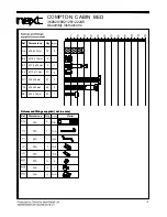 Предварительный просмотр 5 страницы Next COMPTON CABIN BED Assembly Instructions Manual