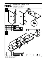 Предварительный просмотр 7 страницы Next COMPTON CABIN BED Assembly Instructions Manual