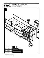 Предварительный просмотр 11 страницы Next COMPTON CABIN BED Assembly Instructions Manual