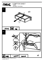 Preview for 9 page of Next Compton Chest Assembly Instructions Manual