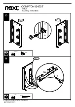 Preview for 14 page of Next Compton Chest Assembly Instructions Manual