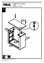 Preview for 17 page of Next Compton Chest Assembly Instructions Manual