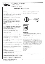 Preview for 4 page of Next COMPTON DIVAN 368219 Assembly Instructions Manual