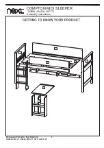 Preview for 5 page of Next COMPTON MIDI SLEEPER Assembly Instructions Manual