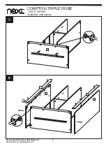 Preview for 11 page of Next COMPTON TRIPLE ROBE Assembly Instructions Manual