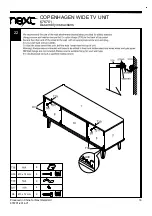 Предварительный просмотр 17 страницы Next COPENHAGEN 676701 Assembly Instructions Manual