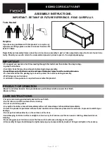 Preview for 1 page of Next CORSICA 653993 Assembly Instructions