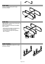 Preview for 5 page of Next Corsica Console Bookcase Assembly Instructions Manual