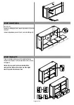 Preview for 8 page of Next Corsica Console Bookcase Assembly Instructions Manual