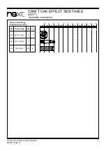 Preview for 5 page of Next CRAFT OAK EFFECT SIDE TABLE M50771 Assembly Instructions Manual