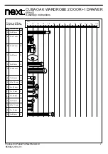 Предварительный просмотр 4 страницы Next CUBA 659442 Assembly Instructions Manual