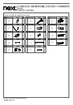 Предварительный просмотр 5 страницы Next CUBA 659442 Assembly Instructions Manual