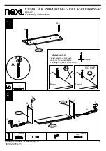 Предварительный просмотр 6 страницы Next CUBA 659442 Assembly Instructions Manual