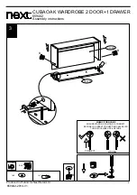 Предварительный просмотр 7 страницы Next CUBA 659442 Assembly Instructions Manual