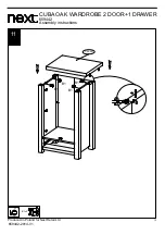 Предварительный просмотр 14 страницы Next CUBA 659442 Assembly Instructions Manual