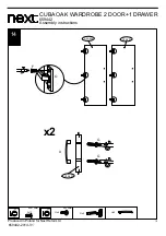 Предварительный просмотр 16 страницы Next CUBA 659442 Assembly Instructions Manual