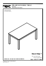 Preview for 1 page of Next DELABOLE 657815 Assembly Instructions Manual