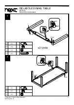 Preview for 6 page of Next DELABOLE 657815 Assembly Instructions Manual