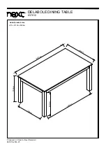 Preview for 8 page of Next DELABOLE 657815 Assembly Instructions Manual