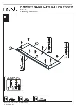 Предварительный просмотр 8 страницы Next DORSET DARK NATURAL DRESSER 678179 Assembly Instructions Manual