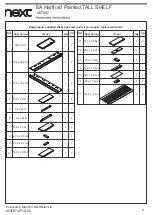 Предварительный просмотр 6 страницы Next EA Hartford 457607 Assembly Instructions Manual