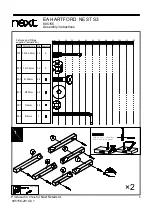 Preview for 5 page of Next EA HARTFORD NEST S3 885156 Assembly Instructions Manual