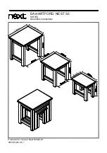 Preview for 10 page of Next EA HARTFORD NEST S3 885156 Assembly Instructions Manual