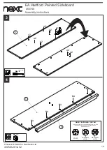 Preview for 10 page of Next EA Hartford Painted Sideboard 453740 Assembly Instructions Manual