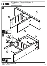 Preview for 11 page of Next EA Hartford Painted Sideboard 453740 Assembly Instructions Manual