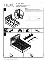 Preview for 6 page of Next ELISE BED Assembly Instructions Manual