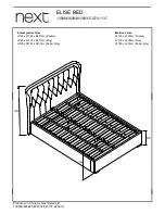 Preview for 7 page of Next ELISE BED Assembly Instructions Manual