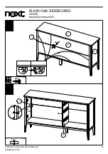 Предварительный просмотр 15 страницы Next ELKIN 403296 Assembly Instructions Manual