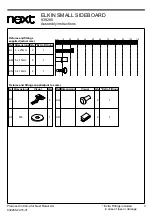 Preview for 5 page of Next ELKIN 939295 Assembly Instructions Manual