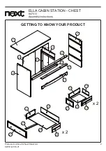 Preview for 3 page of Next ELLA CABIN STATION 847613 Assembly Instructions Manual